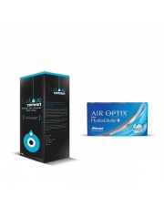 Air Optix Hydraglyde 6 szt. + Eyelove Comfort 360 ml