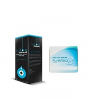 Pure Vision 2HD 6 szt. + Eyelove Comfort 360 ml