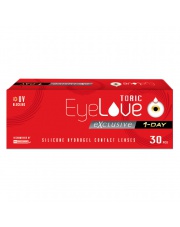 EyeLove Exclusive 1-Day Toric 30 sztuk - Darmowa Dostawa